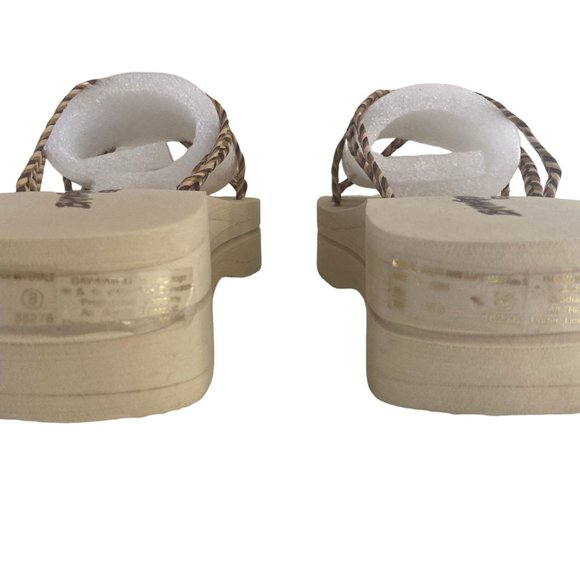 Rare Baywatch Gear • Vintage 90s • Y2K Platform Chunky Slide Sandals • Women's 8 - Picture 8 of 9